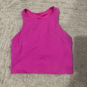 Lululemon Women's Pink align high neck top size 6